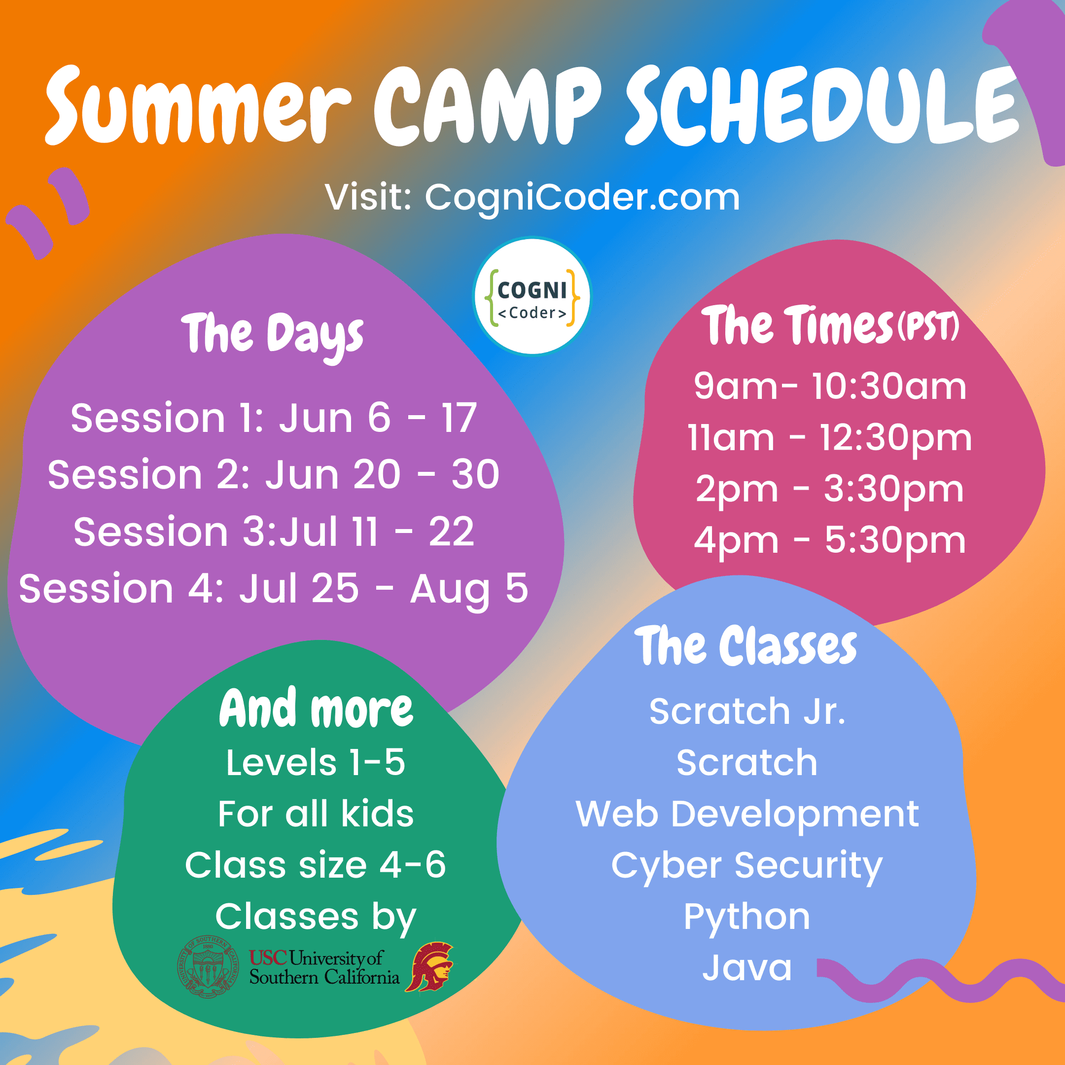 Summer Coding Camps Summer STEM Camps for Kids CogniCoder